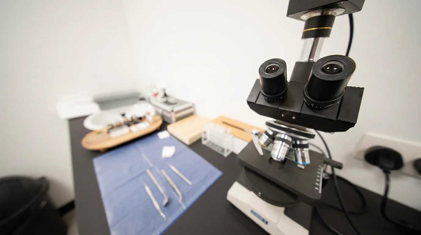 Microscope opératoire au cabinet White & Care